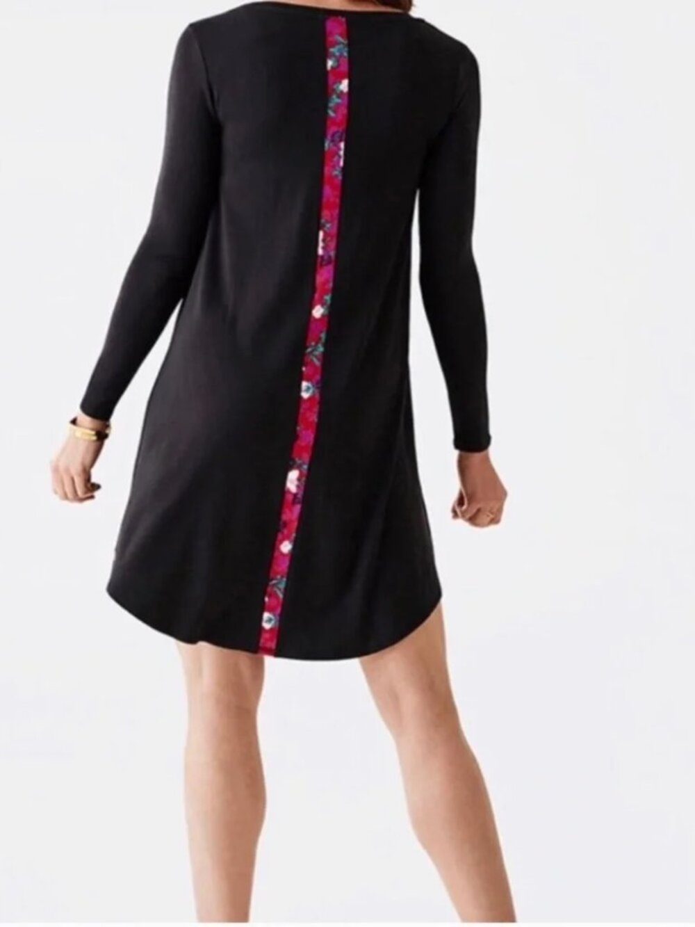 NWT Matilda Jane Moments with you Paint It Black Dress size Large